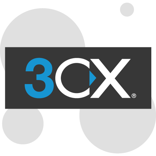 Logo 3CX, solution de téléphonie professionnelle